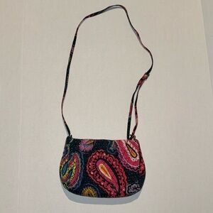 Vera‎ Bradley ~ Alex Crossbody Small Shoulder Bag Purse TWILIGHT PAISLEY